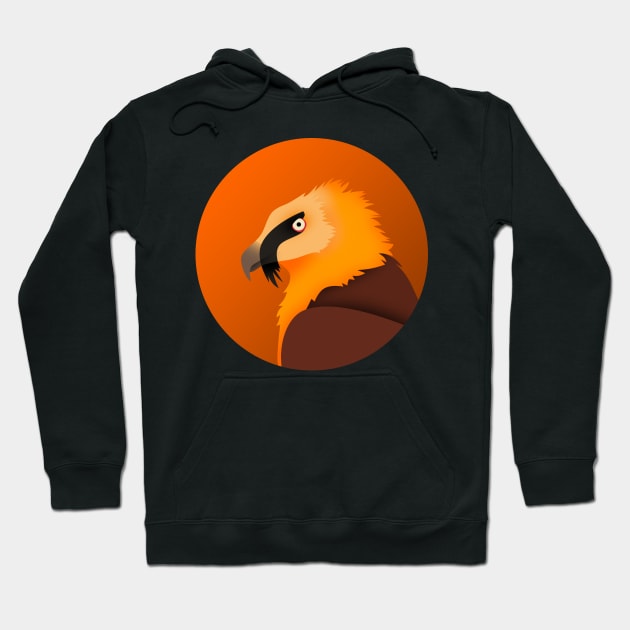 Bearded Vulture Hoodie by DeguArts